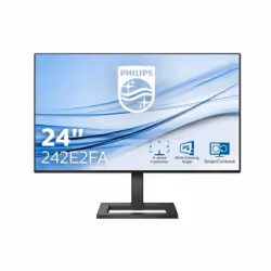 Philips E Line 242E2FA/00, 60,5 cm (23.8"), 1920 x 1080 pixels, Full HD, LCD, 4 ms, Noir
