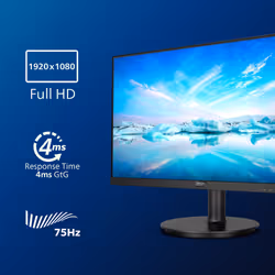 Philips V Line 271V8LA/00 LED display 27" Full HD Noir - Vue supplémentaire 7