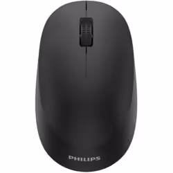 Philips SPK7307B/00, Ambidextre, Optique, RF sans fil, 1600 DPI, Noir