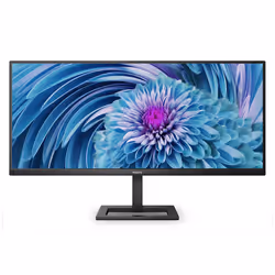 Philips E Line 346E2LAE/00, 86,4 cm (34"), 3440 x 1440 pixels, Wide Quad HD, LCD, 4 ms, Noir