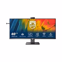 Philips 5000 series 40B1U5601H/00, 101,6 cm (40"), 3440 x 1440 pixels, Wide Quad HD, LCD, 4 ms, Noir