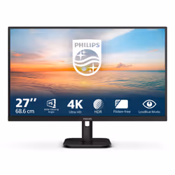Philips 27E1N1800A/00 écran plat de PC 27" 4K Ultra HD LED Noir