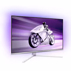Philips Evnia 8000 32M2N8900/00 écran plat de PC 31.5" 4K Ultra HD QD-OLED Blanc