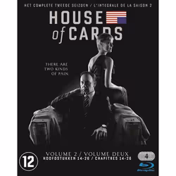 EIC Blu-Ray House Of Cards - Seizoen 2, Émission de télévision/programme, Blu-ray, Anglais, Français, 2D, Néerlandais, Anglai ...