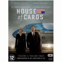 EIC DVD House Of Cards - Seizoen 3, DVD, Anglais, Français, action, 2D, Néerlandais, Anglais, Français, 2.00:1