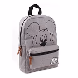 Sac à dos - DISNEY - Mickey Mouse - 90ème Anniversaire - Gris et Noir - Enfant