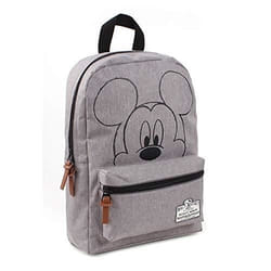 Sac à dos - DISNEY - Mickey Mouse - 90ème Anniversaire - Gris et Noir - Enfant