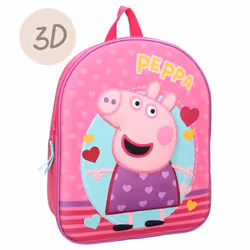 Peppa Pig 007-1670 sac à dos Sac à dos normal Multicolore, Rose Polyester