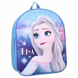 Sac à dos - DISNEY FROZEN - La Reine des Neiges 2 - 3D - Bleu - 32x26x11 cm - Fille