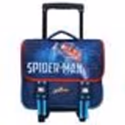 Cartable à roulettes 200-3100 Spiderman Rouge/bleu