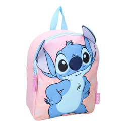 Vadobag Stitch Fluffy Friends sac à dos Sac à dos normal Bleu, Rose