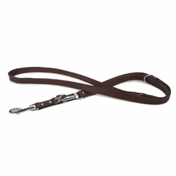 Beeztees 736403, Chien, Laisse standard, Marron, Ruban, Monochromatique, Cuir