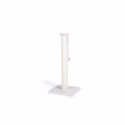 Beeztees 408838, Poteau du griffoir pour chat, Autonome, Blanc, Peluche, Sisal, 400 mm