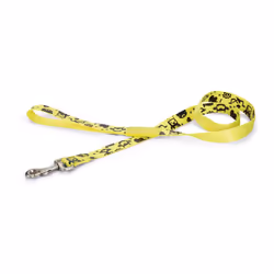 Beeztees 746688, Chien, Laisse standard, Jaune, Ruban, Image, Nylon