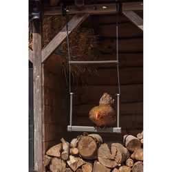 Beeztees Hühner Schaukel grau Perchoir pour oiseaux de compagnie Gris - Vue supplémentaire 9