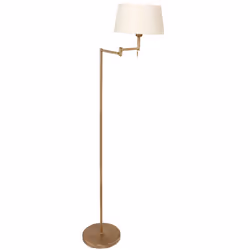 La lampe sur pied en bronze de la série Bella de Mexlite est une addition élégante et fonctionnelle à tout intérieur. Cette l ...