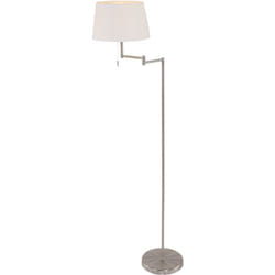 Steinhauer - Mexlite - lampadaire - Bella - acier - métal tissu - lampe de