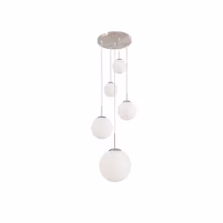 Besselink licht ST7376ST, 5 ampoule(s), LED, E27, IP20, Blanc