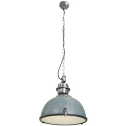 Suspension - Bikkel - gris - verre métal - ø 42cm - - Steinhauer