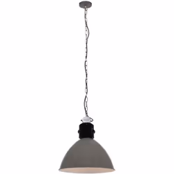 La robuste lampe suspendue grise Frisk a un design industriel robuste et constitue un ajout frappant à tout intérieur. Cette  ...