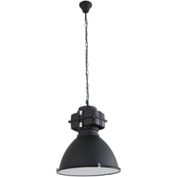 Mexlite - suspension - Densi - noir - verre métal - ø 47cm - E27