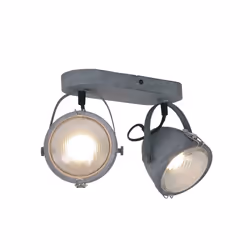 Besselink licht ST1312GR éclairage mural Gris Adapté à une utilisation à l'intérieur GU10