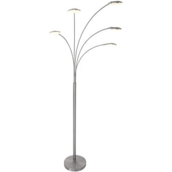 Steinhauer - Mexlite - lampadaire - Synna - acier - verre métal - led - 1327ST