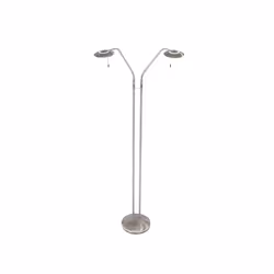 Besselink licht ST1569ST, Salon, Argent, IP20, Métal, 2 ampoule(s), 4000 K