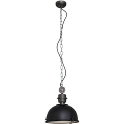 Suspension - Bikkel - noir - verre métal - ø 32cm - - Steinhauer