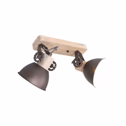 Besselink licht ST7969A, E27, 2 ampoule(s), LED, Anthracite