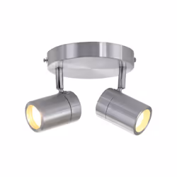 Besselink licht ST2487ST, GU10, 2 ampoule(s), LED, 350 lm, Argent