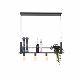 Besselink licht ST2983ZW éclairage de plafond Noir E27 LED A