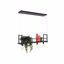 Besselink licht ST2983ZW éclairage de plafond Noir E27 LED A