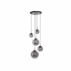 Besselink licht ST2730ZW, 5 ampoule(s), LED, E27, IP20, Noir