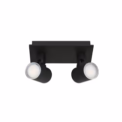 Besselink licht ST3060ZW, GU10, 2 ampoule(s), LED, 2700 K, 480 lm, Noir