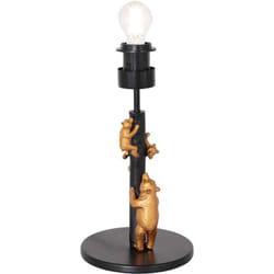 Steinhauer - Anne Lighting - lampe de table - Animaux - noir - plastique métal