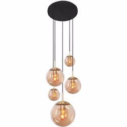 Découvrez la magnifique lampe de plafond Bollique de Steinhauer Verlichting, un véritable point focal qui s'intègre dans dive ...