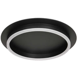 Plafonnier - Ringlux - noir - métal - ø 32cm - led - - Steinhauer