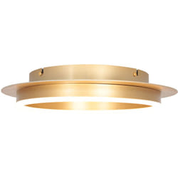 Steinhauer - plafonnier - Ringlux - or - métal - ø 32cm - led -