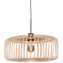 La lampe suspendue Sparkled Light de Steinhauer combine un design industriel avec une touche bohème. Ce luminaire en métal no ...