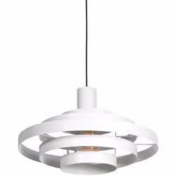 Steinhauer - suspension - blanc - métal - Ø 50cm - E27 - 4217W