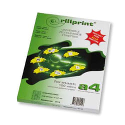 Rillprint 89123 étiquette à imprimer
