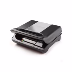 Princess 117002 Gril compact 3 en 1, Noir, Rectangulaire, Plaque, 230 x 130 mm, Énergie, 800 W