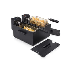 Princess 183028 Friteuse Double Cuves noire