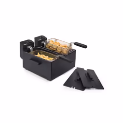 Princess 183028 Double Cuves noire Friteuse - Vue supplémentaire 11