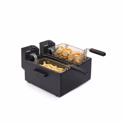 Princess 183028 Double Cuves noire Friteuse - Vue supplémentaire 13