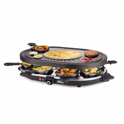 Princess 162700 Raclette Gril Party 8 ovale