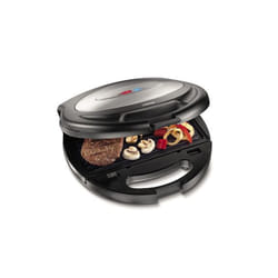 Princess 112309 gaufrier et appareil à croque-monsieur 700 W Noir, Argent