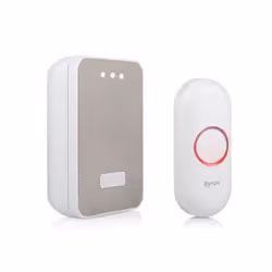 Byron DBY-22321NP Kit de sonnette de porte Blanc