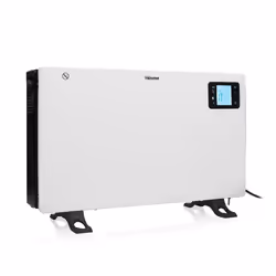 Tristar KA-5819, Chauffage électrique à convecteur, 1,35 m, IP00, Intérieure, Sol, Noir, Blanc